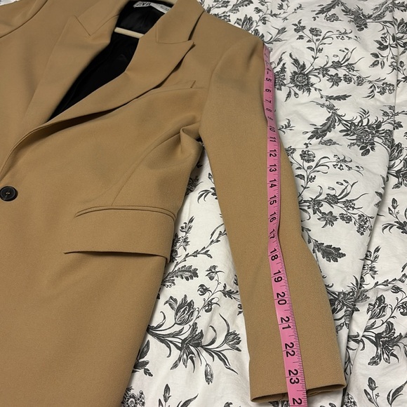 NWOT Zara Single Breasted Oversized Blazer - Picture 8 of 10
